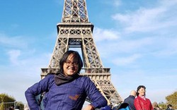 Chàng trai Việt "phượt" 20.000 km bằng xe máy đến Paris
