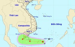 Áp thấp nhiệt đới giật cấp 8, mưa dông kèm vòi rồng uy hiếp Nam Bộ