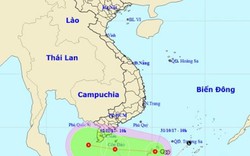 Biển Đông sắp có áp thấp nhiệt đới kép, lại hướng vào Nam Bộ