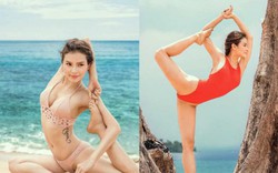 Mỹ nhân tuyển chồng 100 triệu/tháng mặc bikini hút mắt ở bãi biển