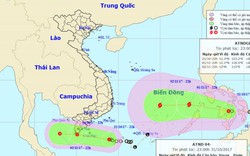 Kỳ lạ: Sáng 2.11, ATNĐ vào Cà Mau đúng ngày bão Linda 20 năm trước