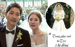 Những con số tiền tỷ giật mình trong tiệc cưới Song Hye Kyo