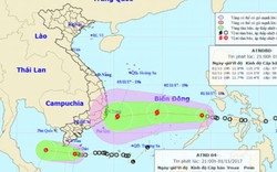 Bão có khả năng đổ bộ thời điểm diễn ra APEC 2017