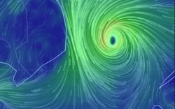 Bão số 12 chuyển hướng, càng gần đất liền càng mạnh thêm