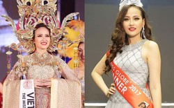 Dù bị cảm, Khánh Ngân vẫn giành vương miện Hoa hậu Hoàn cầu 2017