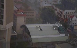 Video: Sự khủng khiếp của bão số 12 khi đổ bộ vào Khánh Hòa
