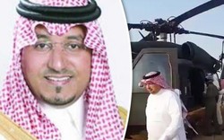 Hoàng tử Ả Rập Saudi chết thảm trong vụ rơi trực thăng bí ẩn