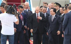 Những hình ảnh đầu tiên của Tổng thống Putin tại Đà Nẵng