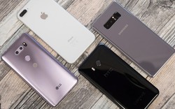 Đọ camera bộ tứ LG V30, iPhone 8 Plus, Galaxy Note 8 và HTC U11