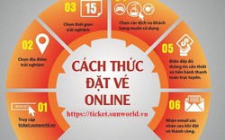 Không lo hết chỗ với dịch vụ đặt vé trực tuyến Sun World