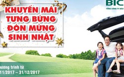 BIC khuyến mãi tưng bừng, đón mừng sinh nhật