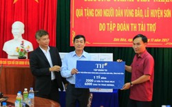 Tập đoàn TH ủng hộ 1 tỷ đồng khắc phục thiệt hại bão lũ tại Phú Yên