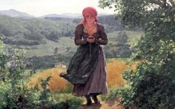 Iphone từng xuất hiện trong bức tranh từ năm 1860 vẽ cô gái