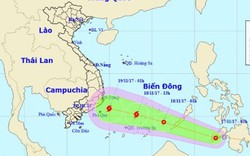 Áp thấp nhiệt đới khả năng thành bão, hướng vào Nam Bộ