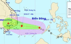 KHẨN: Bão số 14 sắp vào bờ biển Nam Trung Bộ, nhiều nơi sẽ mưa như trút