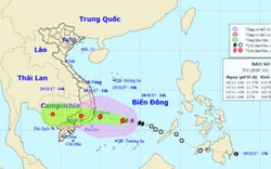 Bản tin thời tiết 19h: Bão số 14 có thể giật tới cấp 12, đổ bộ vào Khánh Hoà đến Bình Thuận