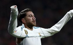 Clip: Pha va chạm khiến Sergio Ramos bị gãy mũi