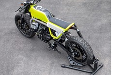 "Hô biến" Moto Guzzi V9 Bobber thành flat tracker chất "lừ"