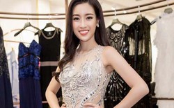 HH Đỗ Mỹ Linh đẹp kiêu kỳ bên MC Phan Anh sau trở về từ Miss World