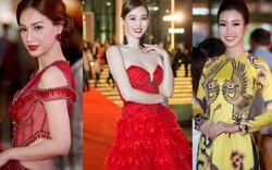 Dàn mỹ nhân Việt quyến rũ trên thảm đỏ Liên hoan Phim Việt Nam 2017