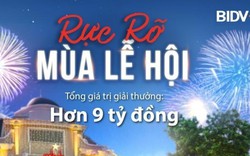 Rực rỡ mùa lễ hội cùng thẻ BIDV