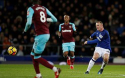 Clip: Tuyệt phẩm từ giữa sân của Rooney vào lưới West Ham