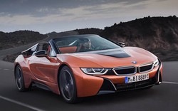 Siêu xe BMW i8 Roadster ra mắt với nhiều cải tiến