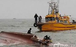 Lật tàu cá ở Hàn Quốc nhiều người thiệt mạng