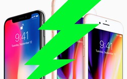 NÓNG: iPhone 8 và iPhone X sạc nhanh kém hơn đối thủ Android cao cấp