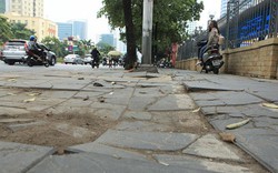 Chủ tịch Hà Nội: "Lát đá vỉa hè làm rất bừa bãi”