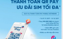 Thanh toán QR Pay nhận sim VinaPhone với nhiều ưu đãi hấp dẫn cùng VietinBank