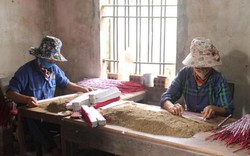 Làng nghề hương trầm Quỳnh Đôi vào vụ Tết Mậu Tuất 2018
