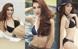 Hoa hậu Tường Linh mặc bikini khoe eo 55, Ngọc Trinh eo 56 có là gì