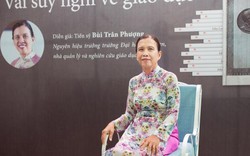 TS Bùi Trân Phượng trò chuyện về cuốn "Vài suy nghĩ về giáo dục"