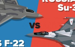 Nga nói gì vụ Su-25 đối đầu tàng hình F-22 Mỹ ở Syria?