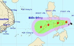 Bão Kai-tak hướng vào Biển Đông