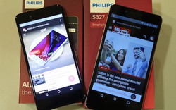 Philips tung bộ đôi smartphone màn hình 2.5D tràn viền, giá rẻ
