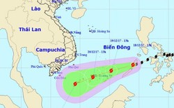 Bão Kai-tak chính thức vào Biển Đông, trở thành cơn bão số 15 trong năm 2017