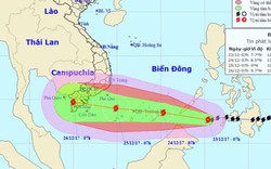 2 kịch bản sau khi bão Tembin vào Biển Đông