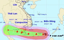 Bản tin bão 15h: Bão số 16 di chuyển “thần tốc”, sóng biển cao 10m