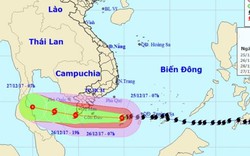 Bản tin bão 10h: Bão Tembin gió giật “điên cuồng” đang tiến về đất liền Tây Nam Bộ