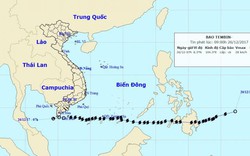 Tin cuối cùng về bão số 16- Tembin: Bão đã suy yếu và tan dần, miền Nam thoát liền 2 cơn bão