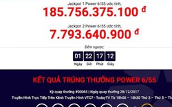 Jackpot 186 tỉ của Vietlott chưa “nổ”, thêm 14 người hụt trong gang tấc