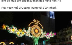 Mất tài khoản Facebook sau khi đăng ảnh cổng chào cùng với quần lót