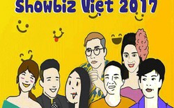 Hí họa: Showbiz Việt 2017 "loạn" vì người thứ 3