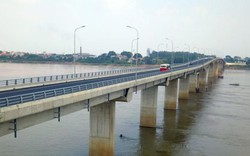 Toàn cảnh cầu 1.400 tỷ nối Hà Nội và Phú Thọ trước ngày thông xe