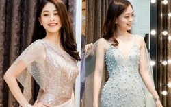 Á hậu Phương Nga mặc váy đẹp tựa nữ thần đi thi Miss Grand International