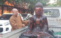 Tìm thấy pho tượng quý hiếm bị mất trộm ở Hưng Yên
