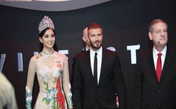 3 mỹ nhân Việt diện trang phục gợi cảm khi gặp David Beckham