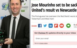 Tung tin HLV Mourinho bị sa thải, nhà báo lĩnh "quả đắng"